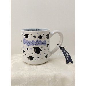 Sheffield Home Graduation Tosa Your Hat Coffee Mug New W/Tag 4"1/2
